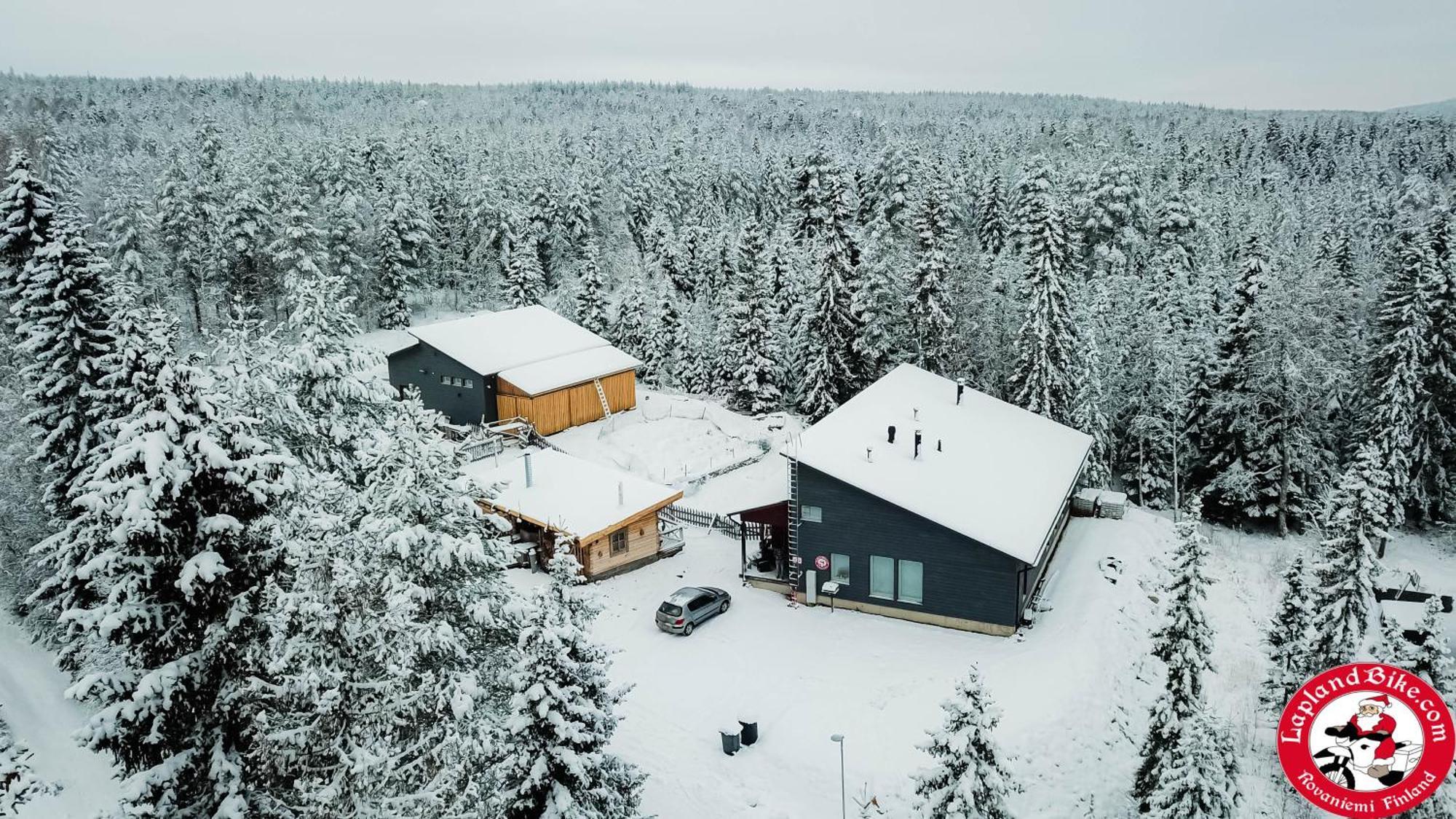 Laplandbike Apartment Arctic Circle Rovaniemi Bagian luar foto