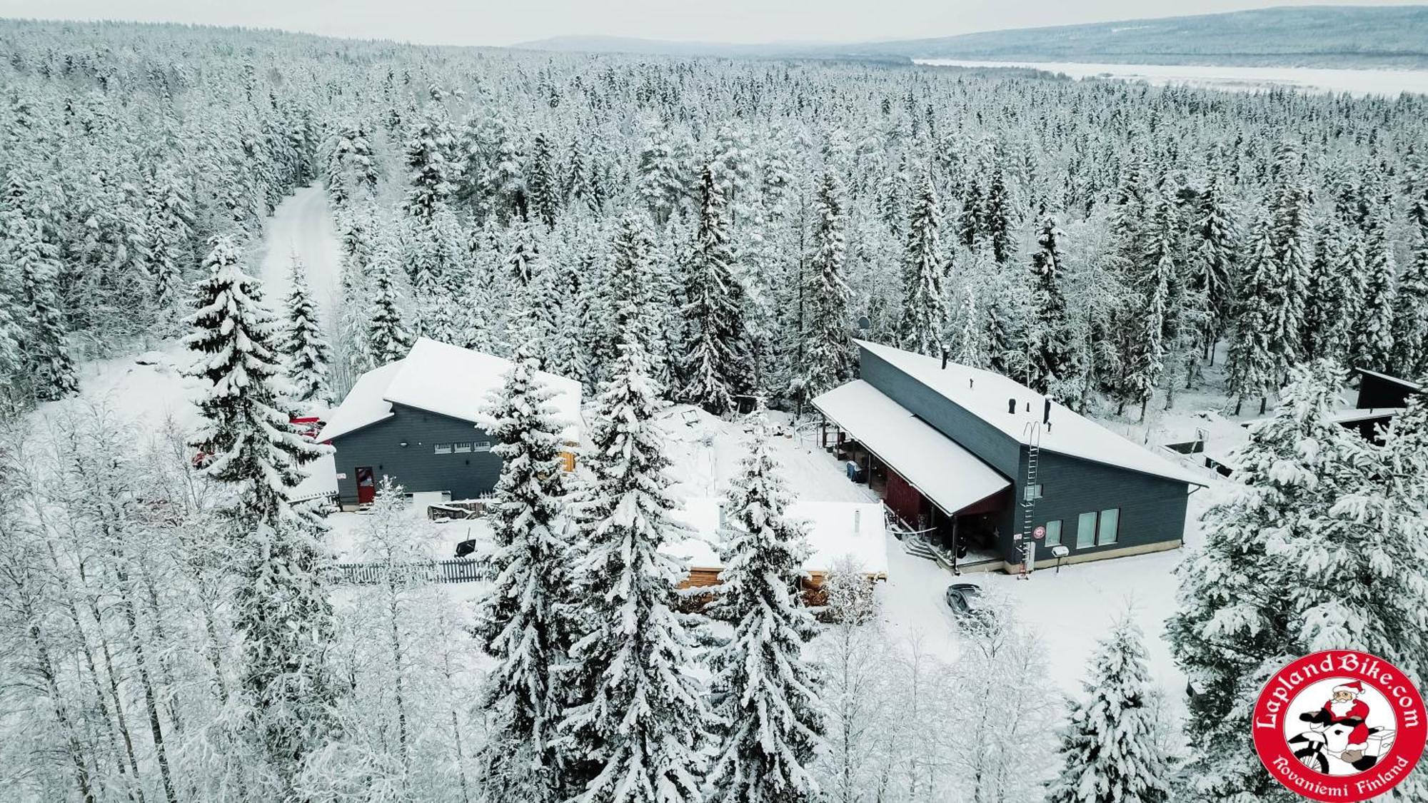 Laplandbike Apartment Arctic Circle Rovaniemi Bagian luar foto